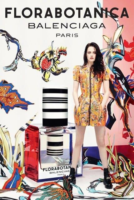 Kristen Stewart for Balenciaga Florabotanica