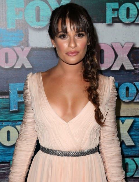 Carpets & Candids: Lea’s chest sparkle