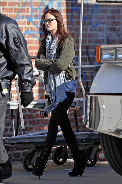 Leighton’s boots and shoot