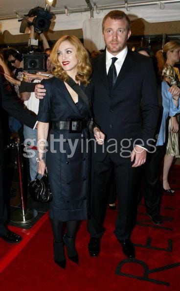Madonna & Guy on the rocks?