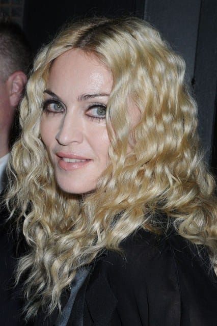 Madonna sneaking around