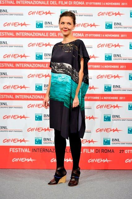 Carpets & Candids: Maggie Gyllenhaal Hysteria premiere in Rome