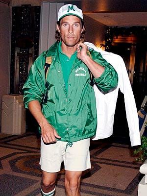 Matthew McConaughey: the perfect orange love match