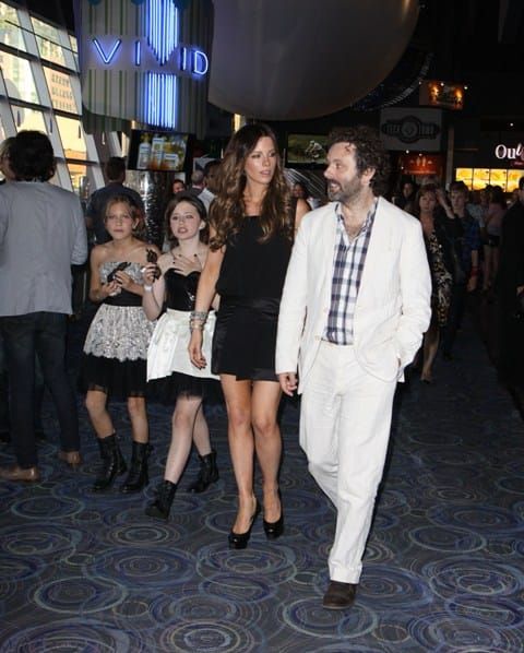 Michael Sheen and all his girls