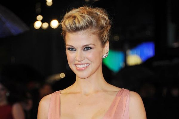 Carpets & Candids: Adrianne in peach