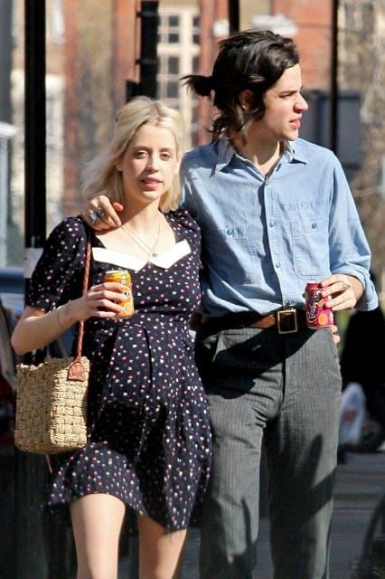 Peaches’s print pregnancy
