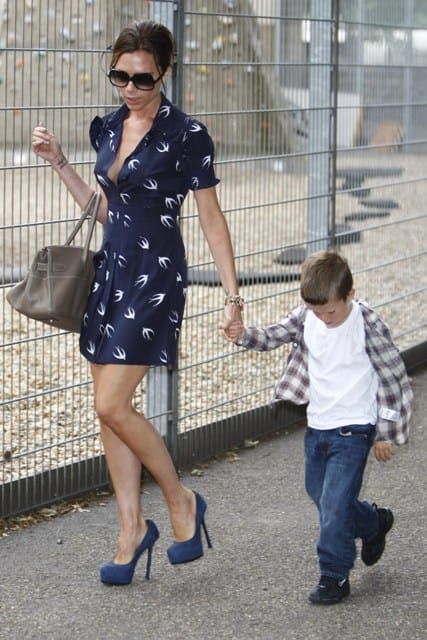 Posh’s sideboob for kids’ day