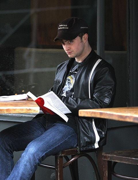 Harry Potter eats alone