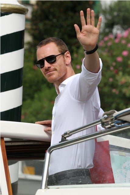 Fassbender at home, briefly