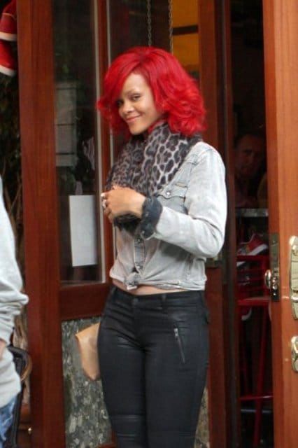 Rihanna: pants, Drake, album