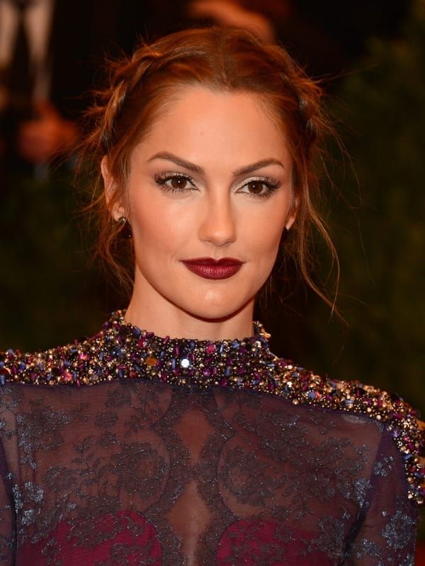 MET Braids: Minka Kelly & Emmy Rossum