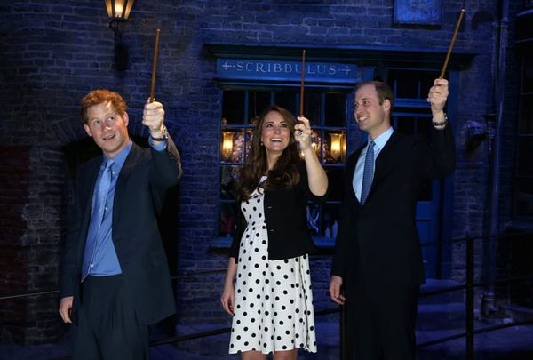The Royal wand-play