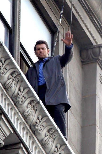 Hollywood’s Most Powerful on a ledge