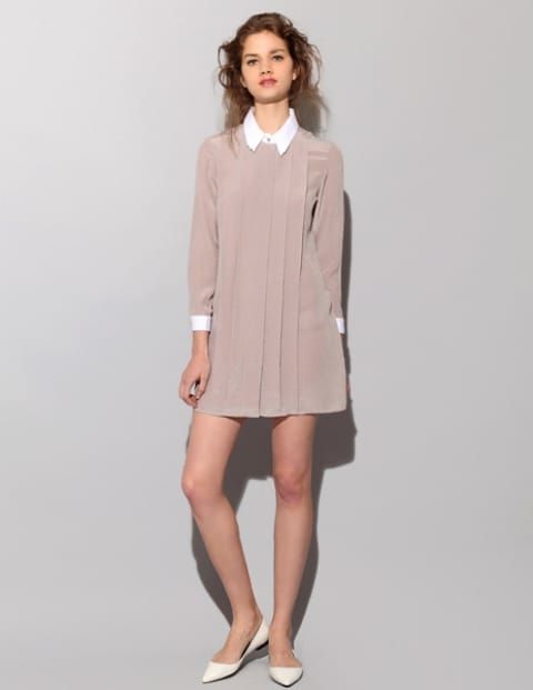 Sasha’s INTO IT: TBA Collar Dress