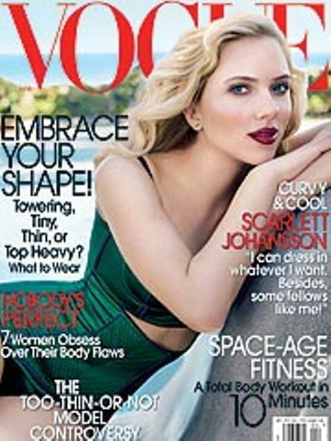 Scarjo’s First Vogue