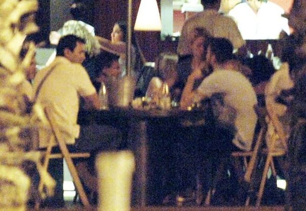 At the table with Shaki and Sunshine