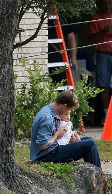 At work with Daddy