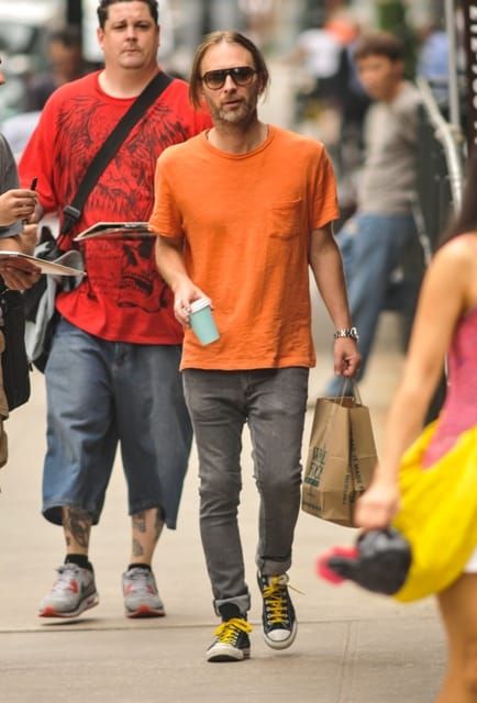 Thom, Jonny, and Joaquin