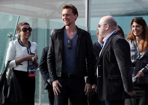 On Tom Hiddleston