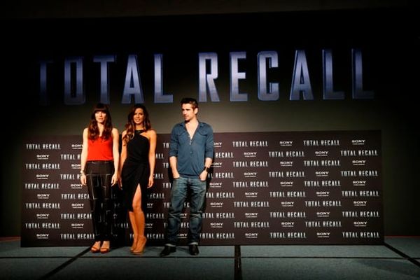 Jessica Biel & the real Colin Farrell