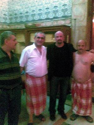 Travolty takes a Turkish bath
