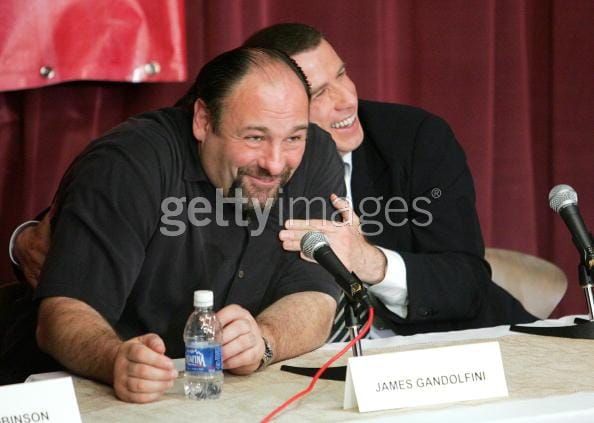 Travolta & Gandolfini: too close for comfort