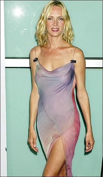 From Pamela A: Uma Thurman has thick skin?