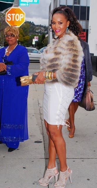 Best Freakout - Tie: Random Producer/Vivica A. Fox