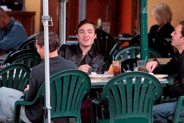 Chuck Bass loves meat
