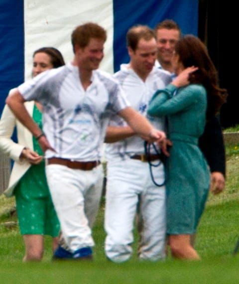 Their Royal Bodies Are Touching