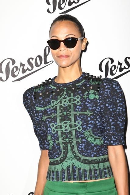 Carpets & Candids: Zoe in blue and green LV