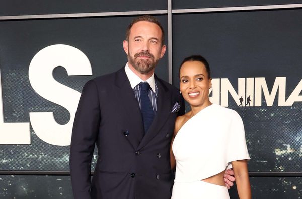 Kerry Washington showing up the boys