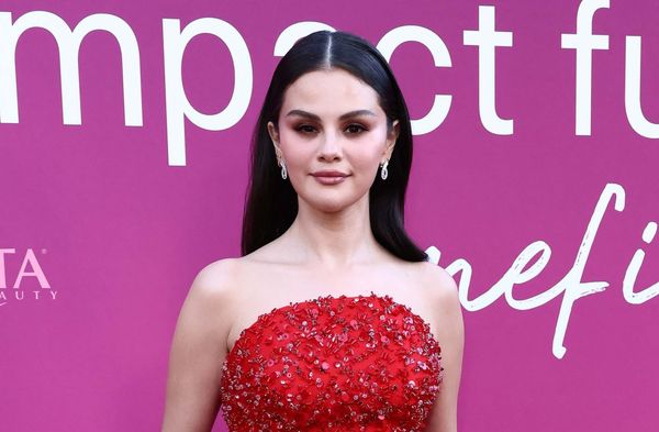 Solo Selena at her own fundraising gala