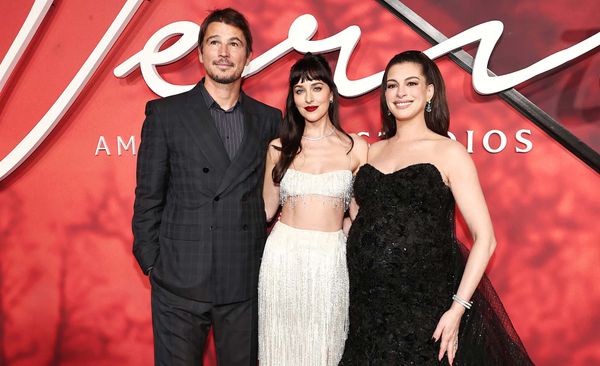 Anne Hathaway and Dakota Johnson in Verity