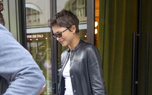 Zendaya and her pixie in Paris