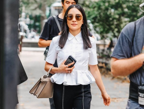 Katie, Joshua, Constance, and peplum