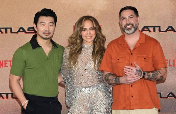 JLo shimmers and scolds