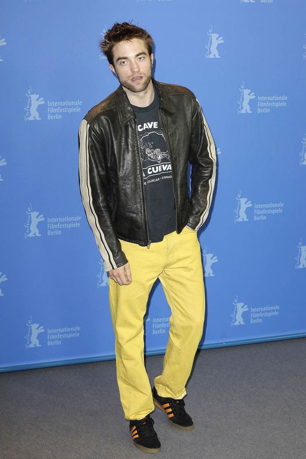 Robert Pattinson’s yellow pants