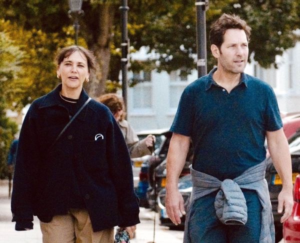 Paul and Rashida in London