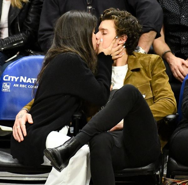 Courtside with Shawn and Camila