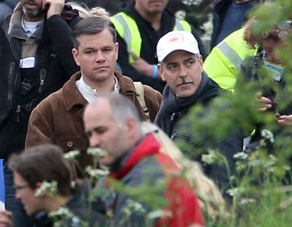George & Matt in the countryside