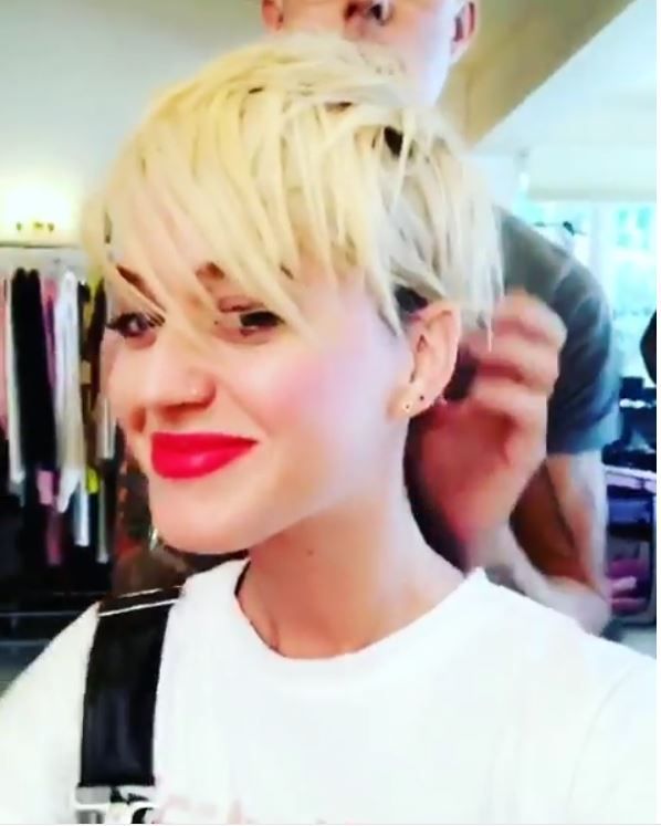 Katy Perry’s breakup haircut