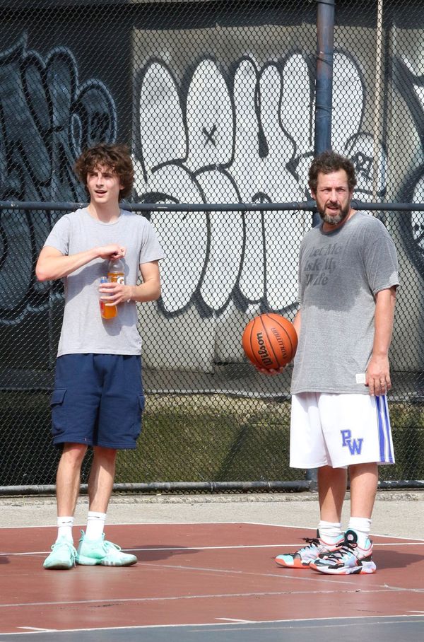 Timmy and the Sandman play ball