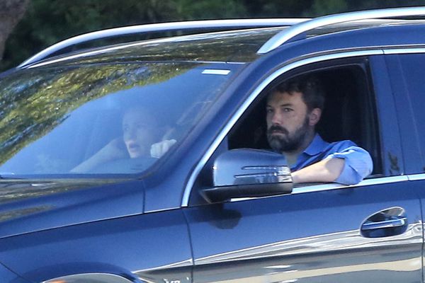 Ben & Jen on the school run