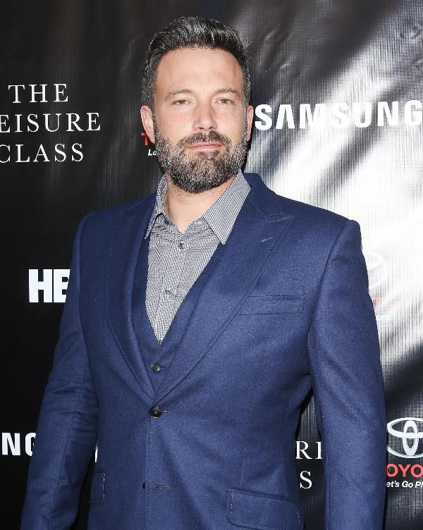 Ben Affleck: looking up