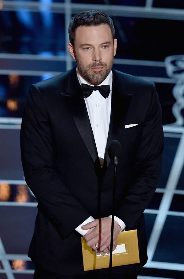 Ben Affleck at the Oscars: the Jennifer Aniston of directors
