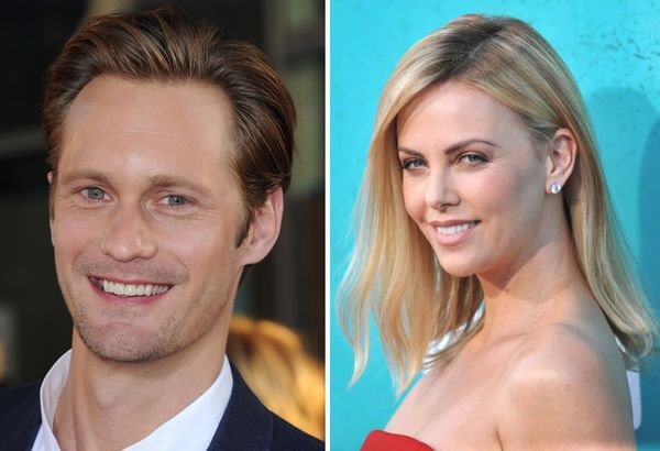 Alexander Skarsgard: Alicia or Charlize or Anne V?