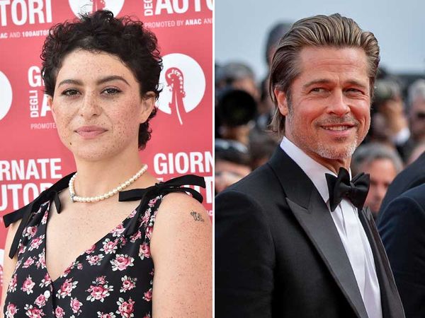 Brad Pitt at the protest and Alia Shawkat apologises