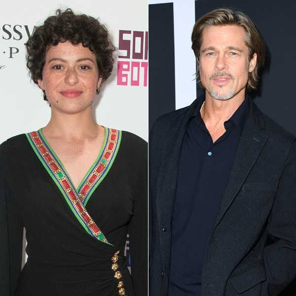Brad Pitt and Alia Shawkat are “just friends”