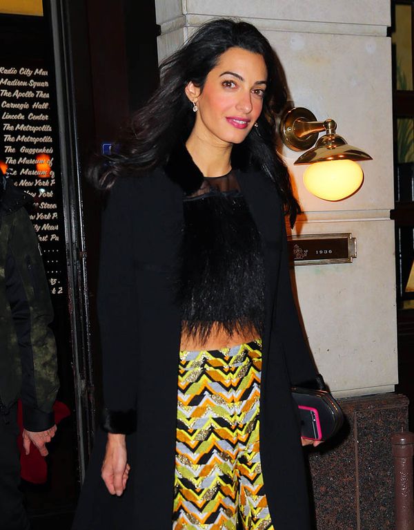 Amal’s pants and George’s sleepovers